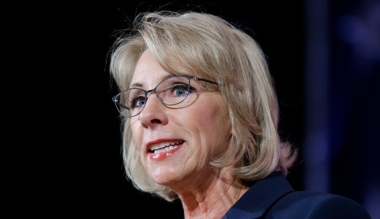 The Obama-era rule sought to put an end to predatory career college programs. (AP Photo/Ted S. Warren)