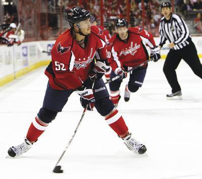 Ann Heisenfelt/AP
Capitals defenseman Mike Green completed his first full practice since a right groin injury he suffered on Nov. 11.