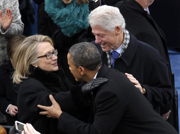Bill and Hillary Clinton favored over Obama