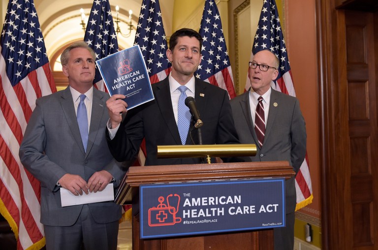 The highly contested bill now heads to the House Budget Committee, followed by the House floor. (AP Photo/Susan Walsh)