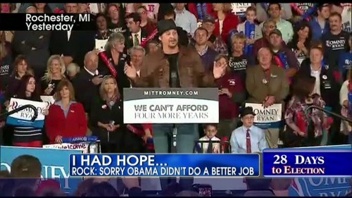 In D.C., Obama disses Kid Rock: ‘I’m still here’