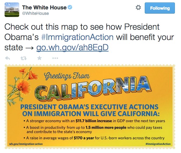 WH: Executive Amnesty Raises U.S. Wages 65 Cents a Day