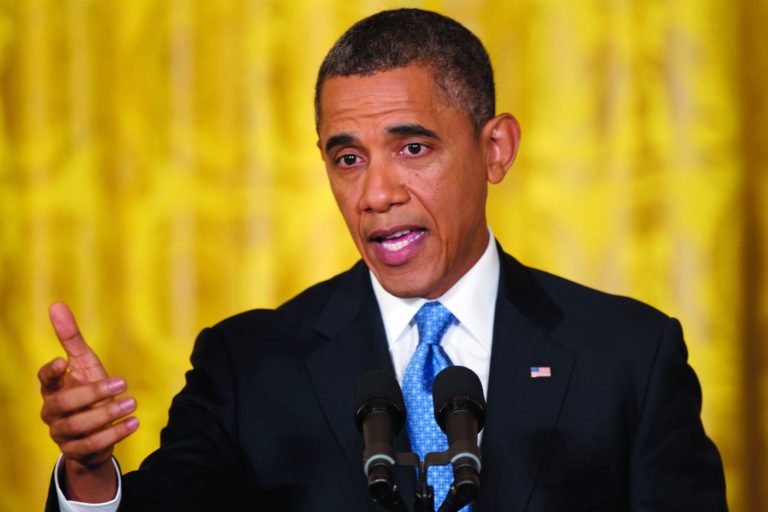 FILE - In this Jan. 14, 2013 file photo, President Barack Obama gestures speaks during his final news conference of his first term in the East Room of the White House in Washington. President Barack Obama's fledgling second term agenda so far reads like a progressive wish list. In less than a week, he's vowed to tackle climate change, expand gay rights and protect government entitlements. His administration lifted a ban on women in combat and expanded opportunities for disabled students. Proposals for stricter gun laws have already been unveiled and plans for comprehensive immigration reform, including a pathway to citizenship for millions of illegal immigrants, are coming soon. (AP Photo/Carolyn Kaster)