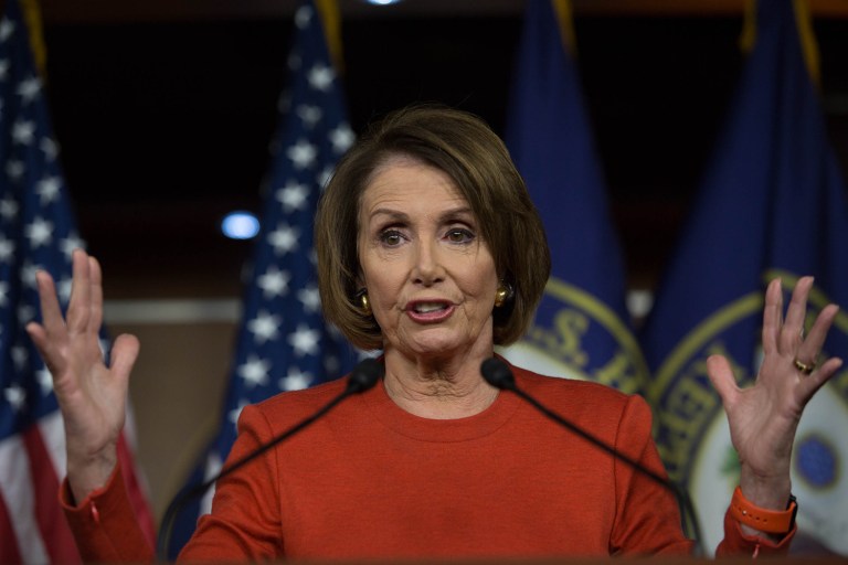 House Minority Leader Nancy Pelosi has not commented on Tim Ryan's possible challenge or Seth Moulton's unsent letter. (Graeme Jennings/Examiner)