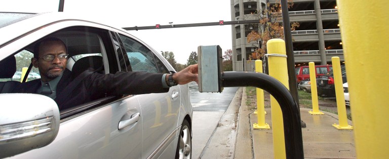 Crime in Metro's parking facilities hit a record low in the first three months of 2013. (Photo: Examiner file)