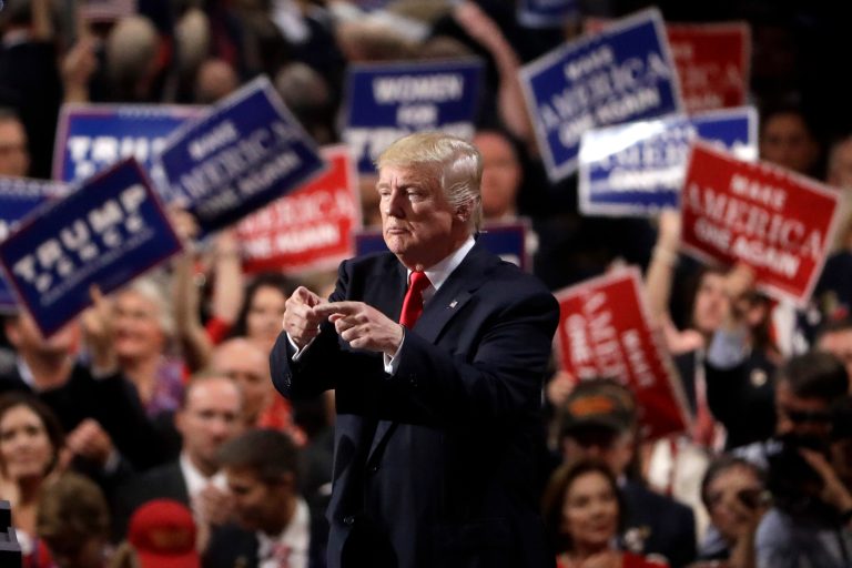 Older Republicans may not recognize today's party as the party of Dwight Eisenhower. (AP Photo/Matt Rourke)