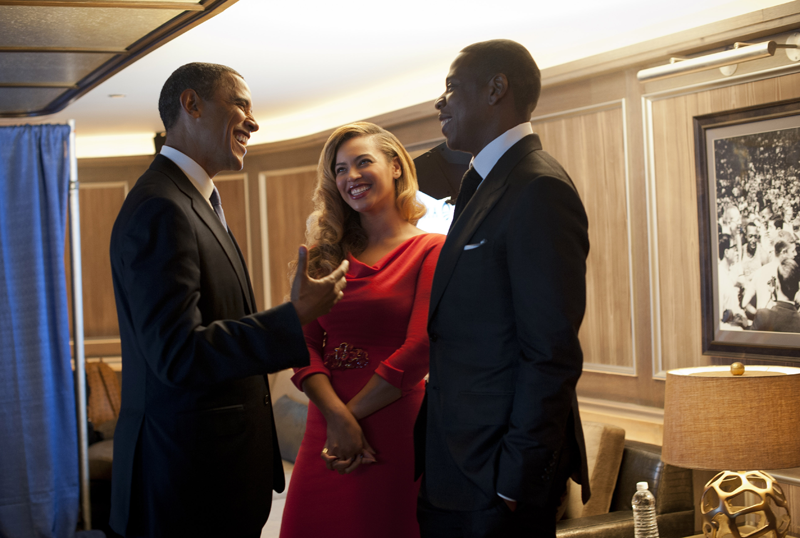 New York State of Mind: Campaign releases Obama photo with Jay-Z and Beyonce