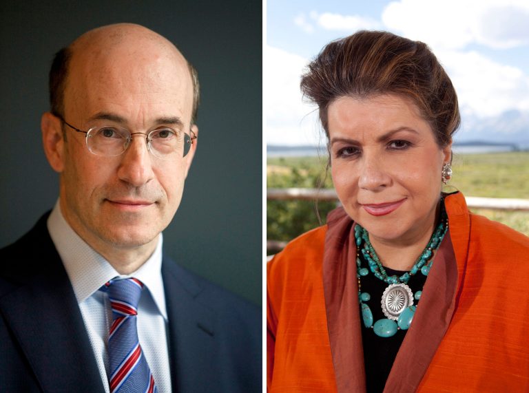 There is recent precedent for economics research taking hold among partisans in the U.S., namely Carmen Reinhart and Kenneth Rogoff's study on debt, which became famous in the period following the rise of the Tea Party in 2009 and 2010. (Bloomberg Photos)