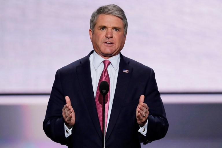Rep. Michael McCaul, R-Texas, said he has cautioned Donald Trump on his words and relationship with Russian President Vladimir Putin. (AP Photo/J. Scott Applewhite)