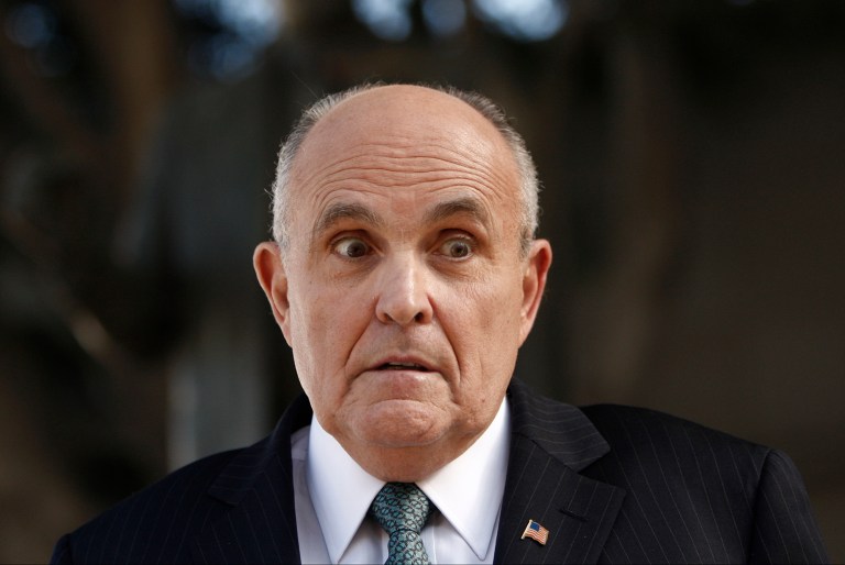 Former New York City Mayor Rudy Giuliani that if Donald Trump is 20-30 delegates short of the requisite number to lock up the nomination, the RNC and others should 