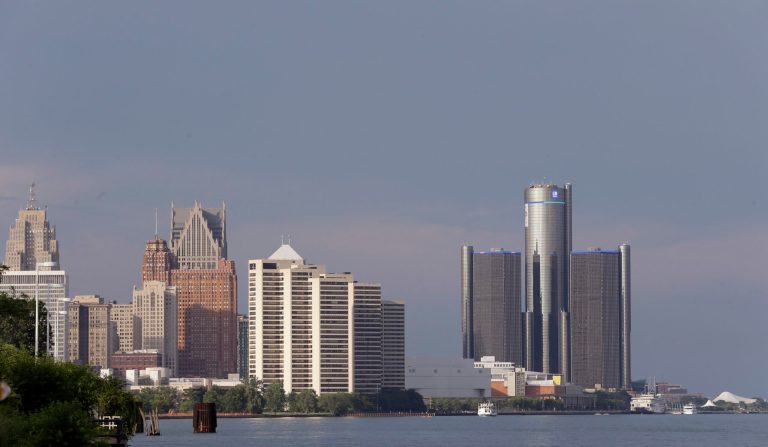 Detroit public employee unions are dead-set on reversing the Detroit bankruptcy and they have evidently decided the best way to do so is arguing that -- despite its $128.5 billion of debt -- the city isn't actually broke.ÃÂ (AP/Carlos Osorio)