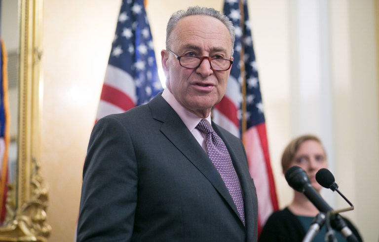 Nearly every outrage in the judicial wars of the past two decades has been perpetrated by Democrats, and mostly Minority Leader Chuck Schumer and his predecessor. (Graeme Jennings/Washington Examiner)
