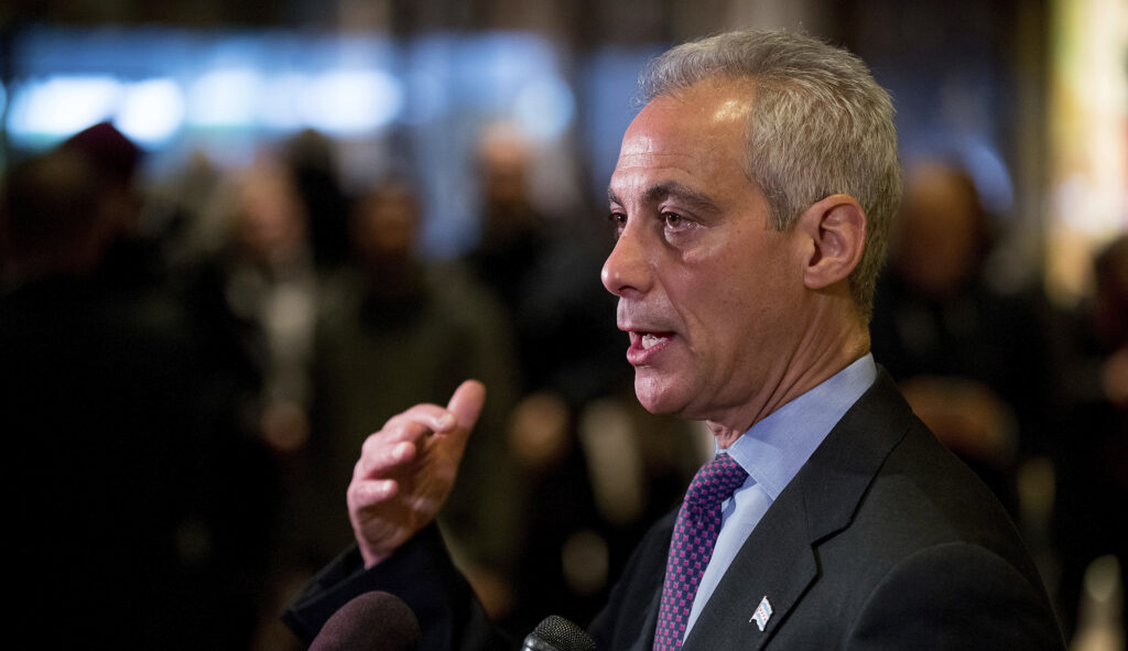 Contrary to Rahm Emanuel's hyperbole, the Department of Justice's demand for additional documentation from the select cities is not only eminently reasonable, it is required by law and Chicago previously agreed to provide this information as a condition to receiving a federal Byrne Justice Assistance Grant. (AP Photo/Andrew Harnik)