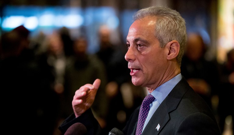 Contrary to Rahm Emanuel's hyperbole, the Department of Justice's demand for additional documentation from the select cities is not only eminently reasonable, it is required by law and Chicago previously agreed to provide this information as a condition to receiving a federal Byrne Justice Assistance Grant. (AP Photo/Andrew Harnik)
