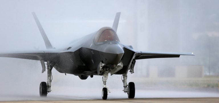 It's no secret Donald Trump has his doubts about the F-35.Â (AP Photo/Rick Bowmer)