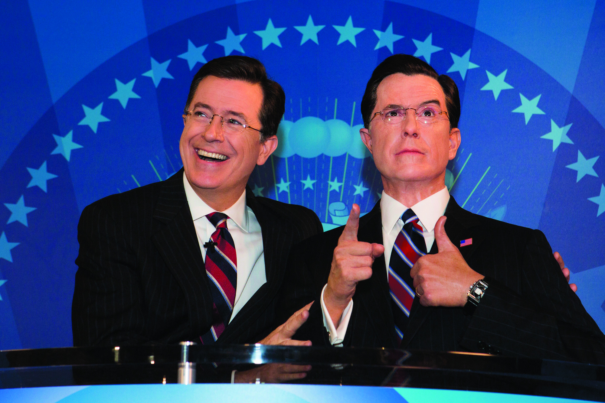 Stephen Colbert meets Stephen Colbert