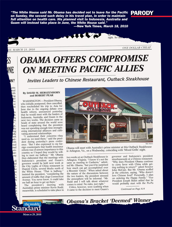 Obama Offers Compromise On Meeting Pacific Allies