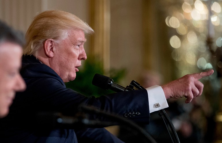 The Trump-Russia case could become the ultimate illustration of the old Washington saying that it's not the crime, it's the cover-up. In this case, there might be no underlying crime at all. (AP Photo/Andrew Harnik)