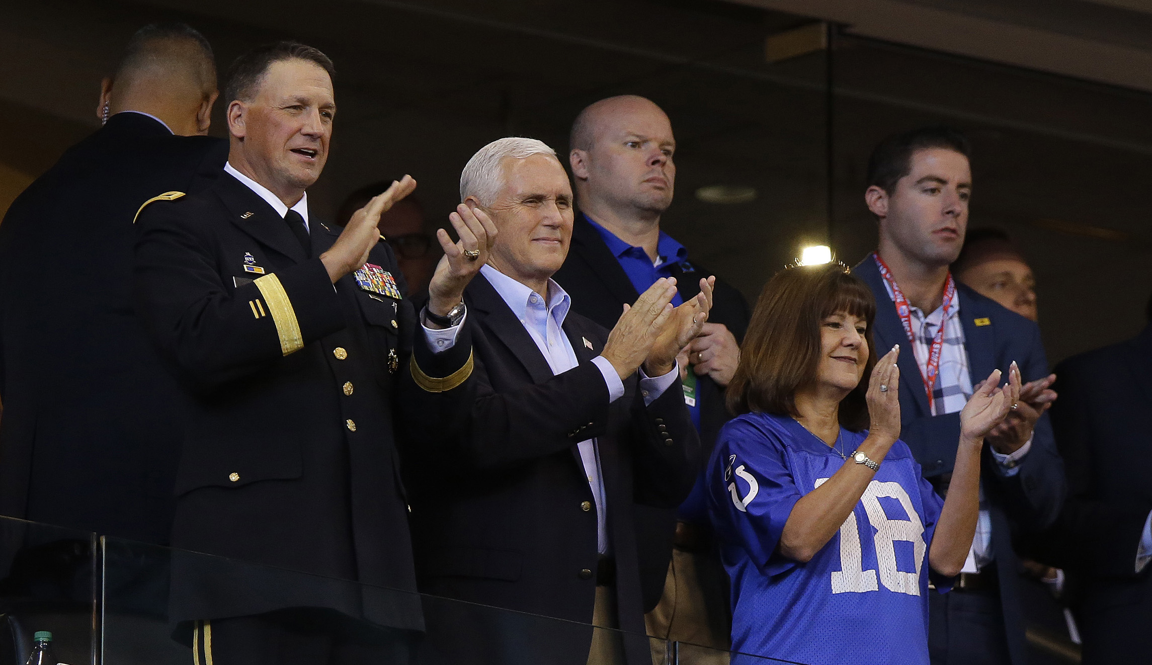 Trump: Mike Pence getting ‘great praise’ for walking out of NFL game