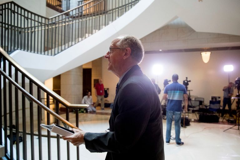 Rep. Mike Conaway, R-Texas, aspires to be the chairman of the House Intelligence Committee if the GOP maintains its hold on the chamber in the future. (AP Photo/Andrew Harnik)