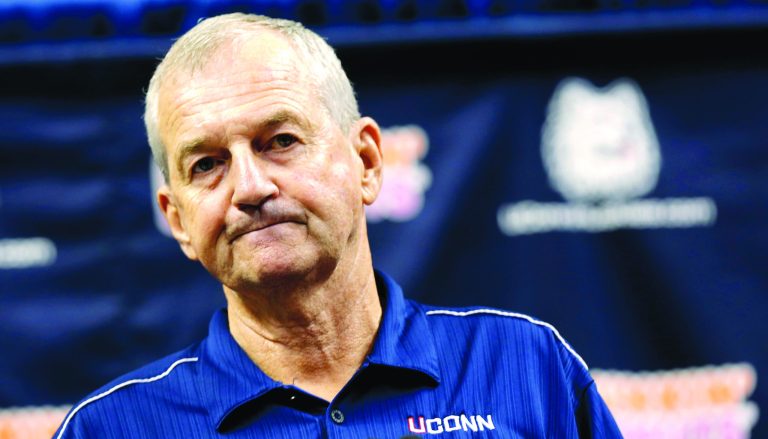 Winslow Townson/Getty Images
Jim Calhoun
