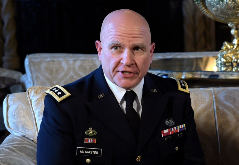 Reports from the meeting indicated McMaster, known to have an independent streak, said using the term 