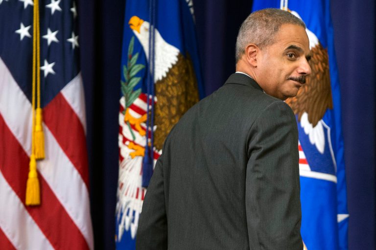 Attorney General Eric Holder wanted to meet with Washington media chiefs for a meeting -- on the condition that the meeting was off the record. (AP Photo/Manuel Balce Ceneta)