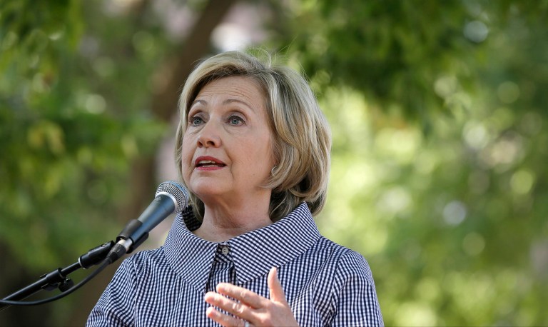 According to a report, Hillary Clinton emailed classified information using her private email address months after leaving the State Department. (AP Photo/Charlie Neibergall, File)