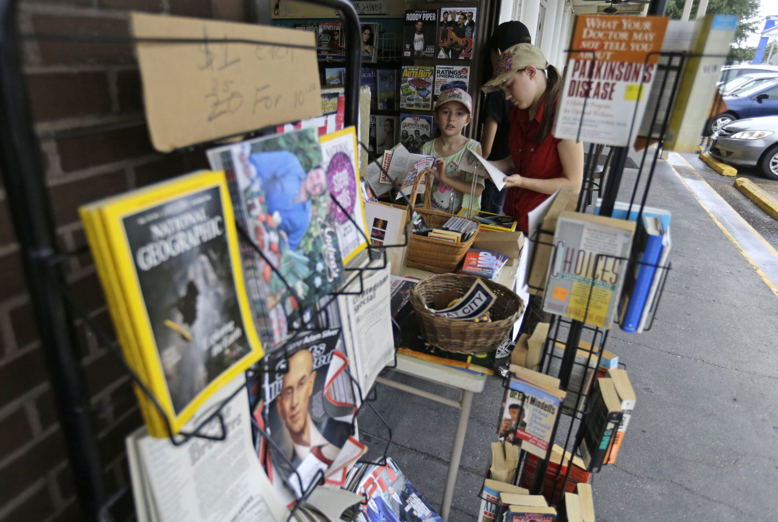 Fishwrap: Newspaper circulation at 77-year low