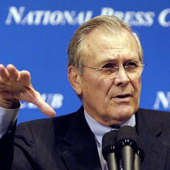 Correcting Donald Rumsfeld
