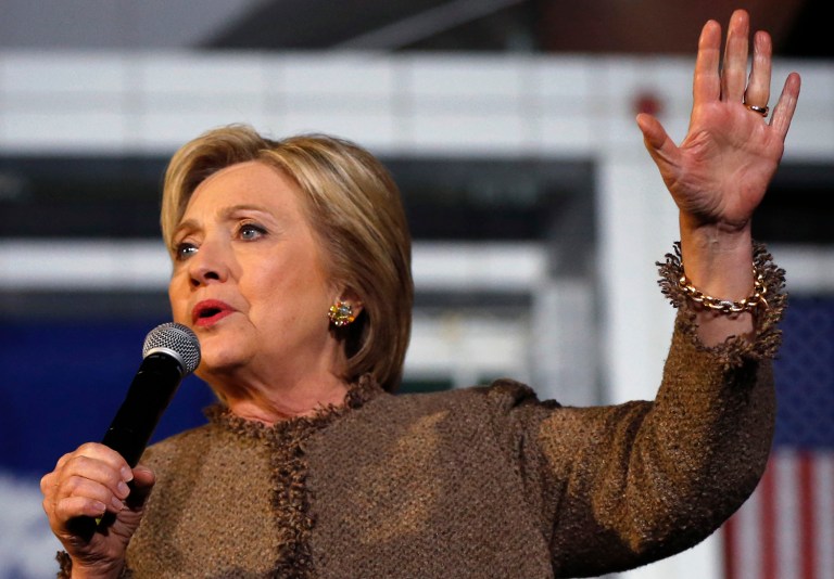 Clinton Foundation executives and donors frequently consulted with the secretary of state's office, a new set of emails shows. (AP Photo/Gerald Herbert)