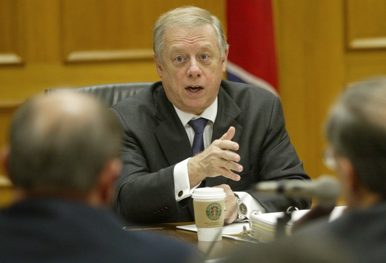 Former Gov. Phil Bredesen, D-Tenn., leads Rep. Marsha Blackburn, R-Tenn., in fresh Tennessee Senate poll. (AP File)