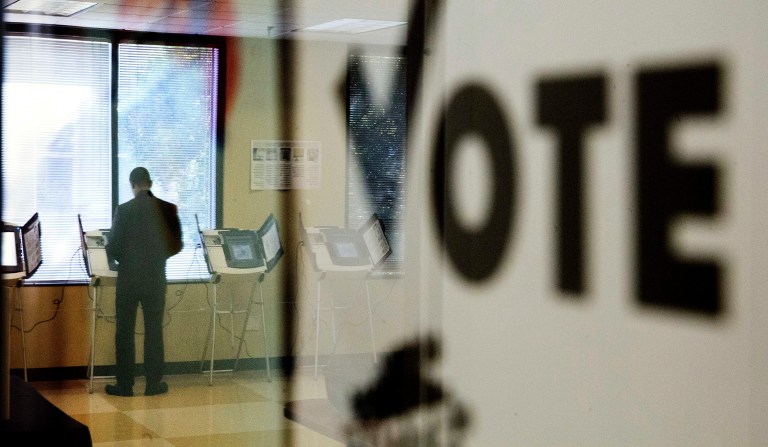 People shouldn't feel pressured into voting for somebody who they actively despise, and those who cannot stomach the thought of voting for one of the two major party candidates have to make a decision that they can live with. (AP Photo/David Goldman)