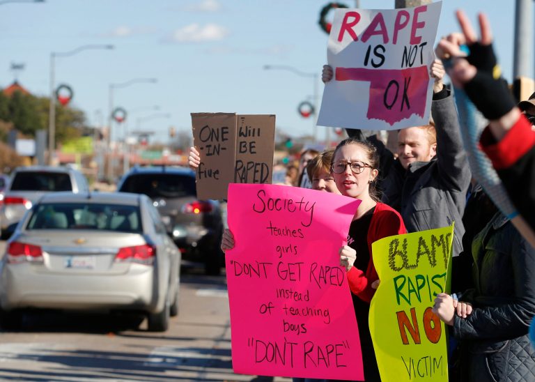 Although due process is a central tenant of the American justice system, it has been attacked in recent years as an impediment to justice by those claiming to be the victims of sexual assault. (AP Photo/Sue Ogrocki)