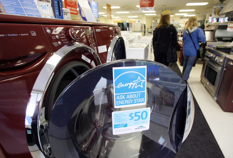 Trump's budget proposal would scrap the Energy Star program altogether, which is managed by the Environmental Protection Agency and the Energy Department. (AP Photo/Toby Talbot)