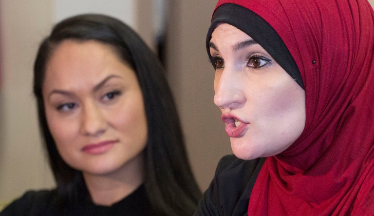 Linda Sarsour is under fire this week for a deeply misleading pitch for Hurricane Harvey relief funds. (AP Photo/Mark Lennihan, File)
