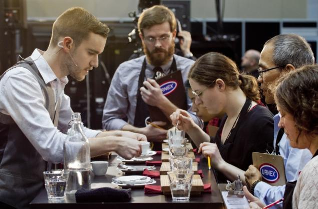 Unable to find jobs in their fields, many recent college grads have become coffee show baristas. AP Photo