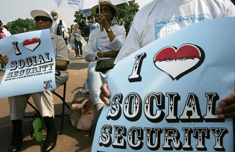 For 80 years Social Security has embraced the American spirit of hard work and provided a vital safety.Â (Photo by Alex Wong/Getty Images)