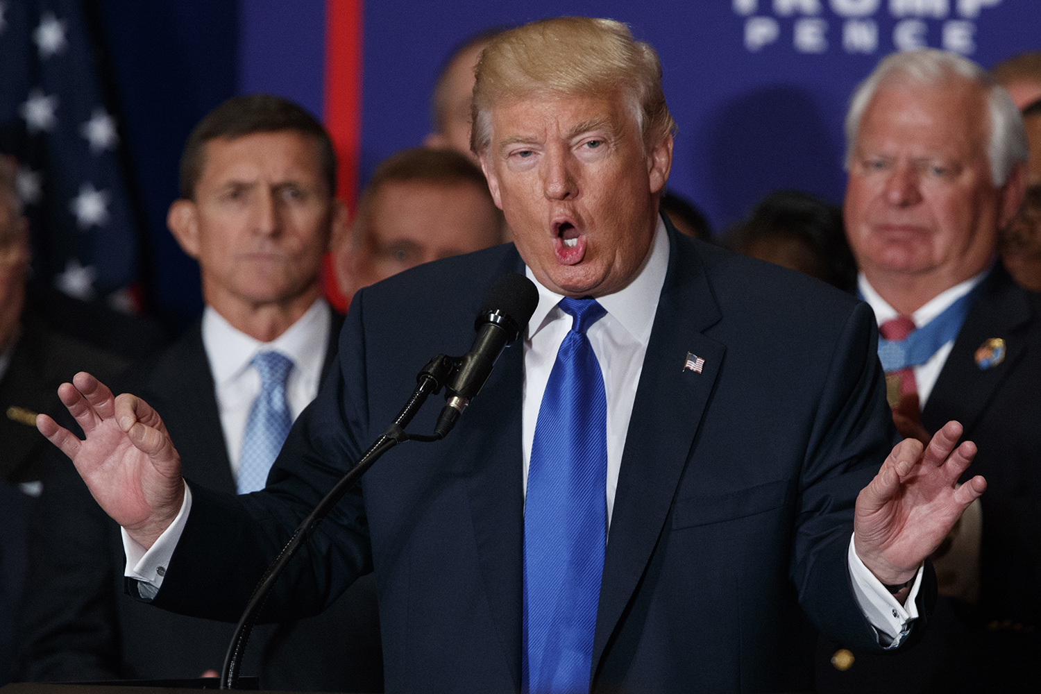 Clinton camp: Trump hotel event ‘disgraceful’