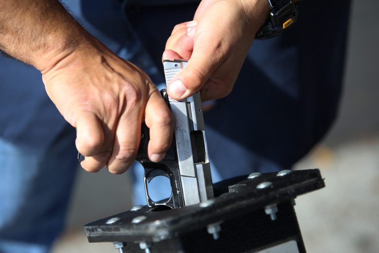 Cornyn's bill comes in response to a series of mass shootings by mentally ill men who were able to obtain guns, including John Russell Houser, who earlier this month opened fire on patrons in a Louisiana movie theater.Â (Photo by David McNew/Getty Images)