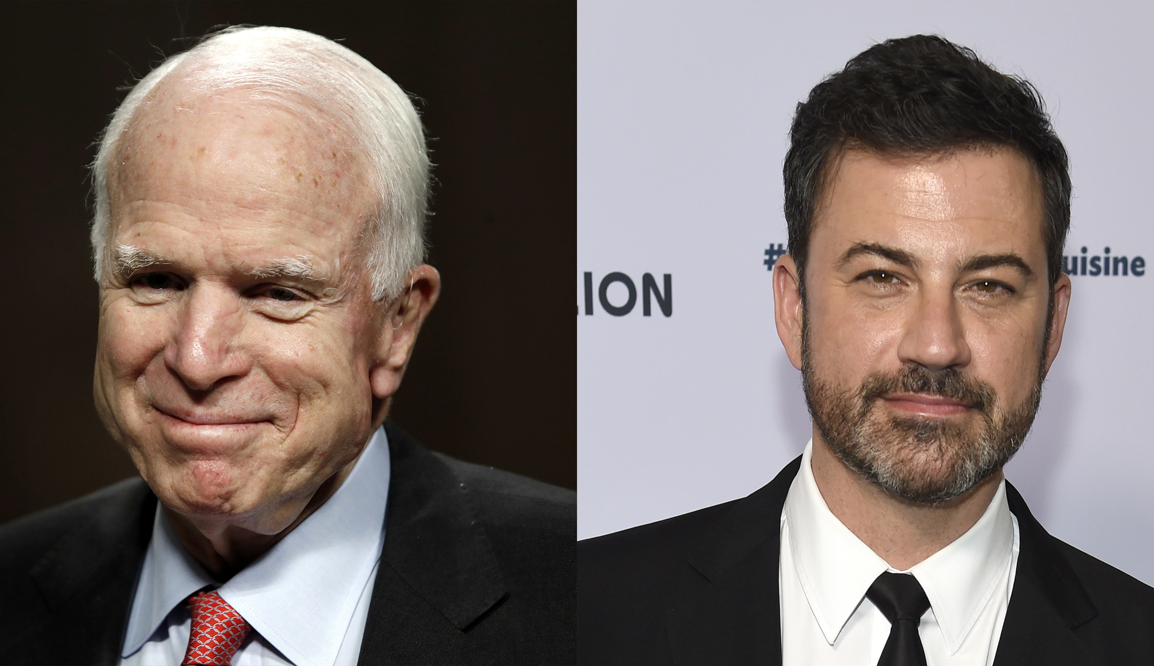 Jimmy Kimmel thanks John McCain for being ‘a hero again and again and now AGAIN’