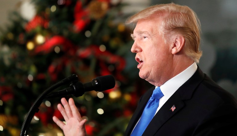 Donald Trump had called for corporate taxes to be brought down to 15 percent on the campaign trail. 