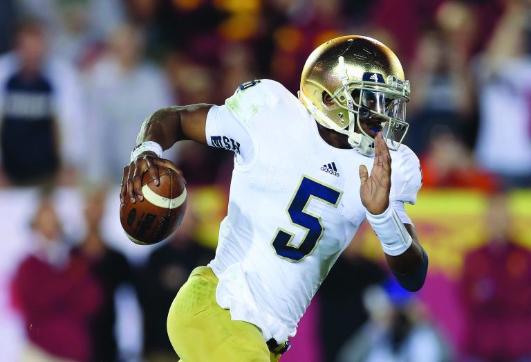 Jeff Gross/Getty Images
Everett Golson and Notre Dame maintained the top spot in the BCS standings.