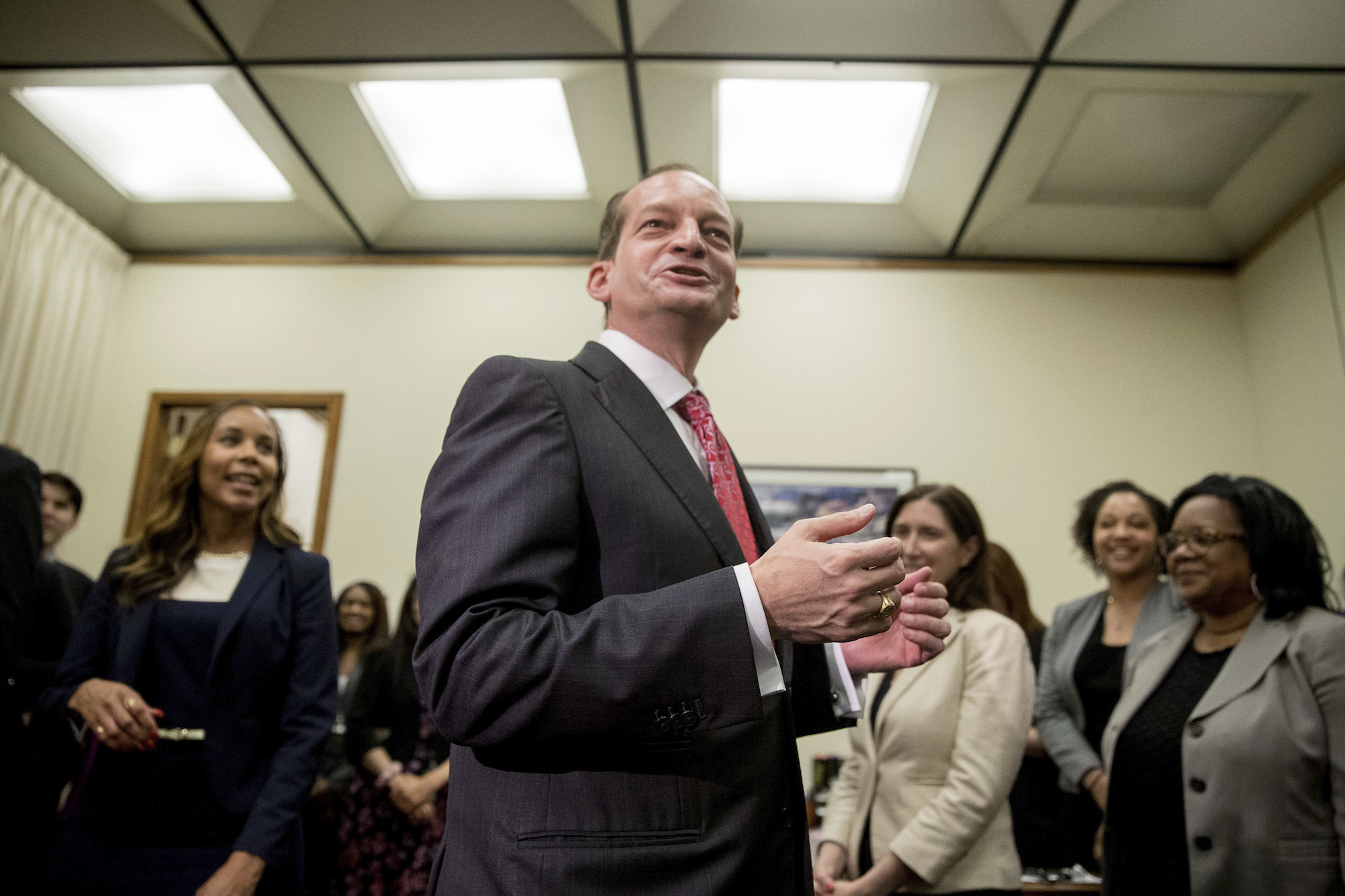 Labor secretary Acosta: Trump still loves apprenticeships