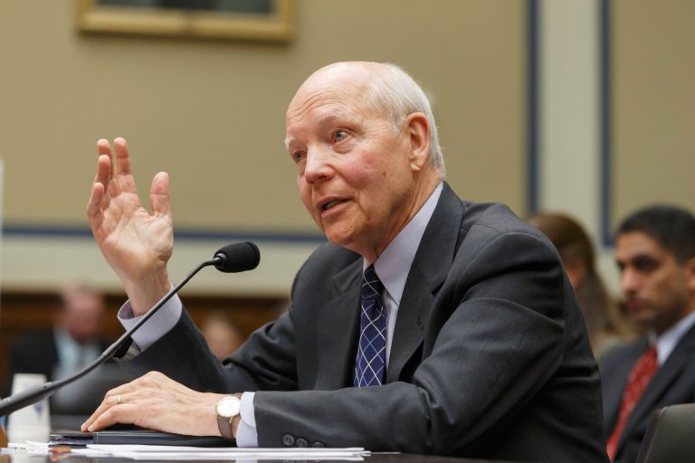 A month into 2017 and Republicans haven't repealed Obamacare and Koskinen still has his job. (AP Photo/J. Scott Applewhite)