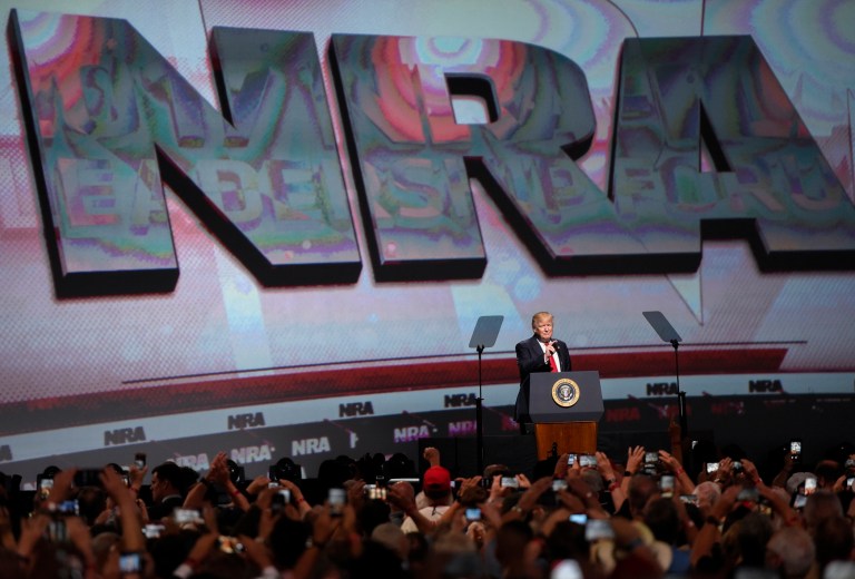 Whether the ATF will take up the NRA's request to review bump stocks and spare it from the torturous process of review through Congress remains to be seen. (AP)