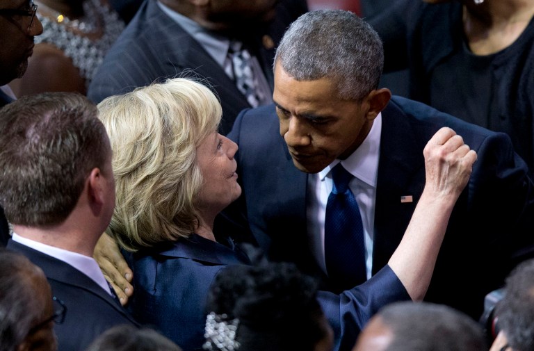 President Obama will campaign with presumptive Democratic nominee Hillary Clinton on Tuesday, July 5, in Charlotte, N.C. (AP Photo/Carolyn Kaster)