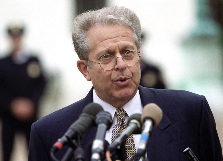 Harvard law professor Laurence Tribe has become a hero of many Republicans opposing the climate rules. (AP Photo/Kamenko Pajic, File)