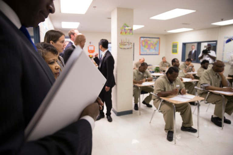 The Obama administration announced plans Friday to ban federal agencies from asking job seekers about their criminal records when they first apply for work. (AP Photo/Evan Vucci)