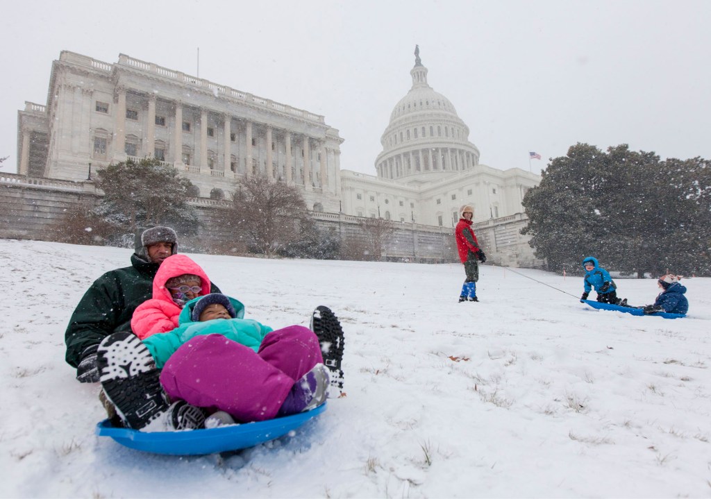 Police may ‘limit’ sledding on Capitol Hill grounds